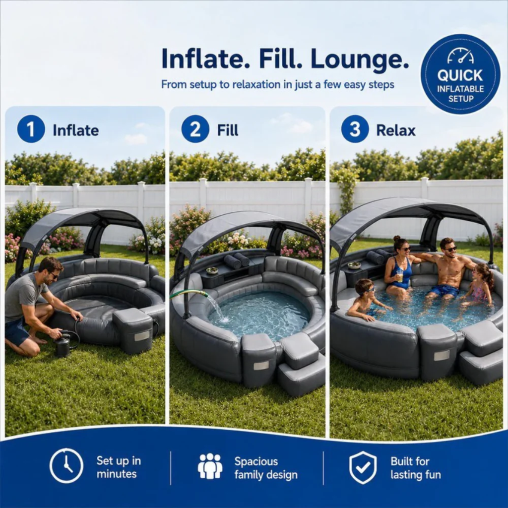 Marisca LuxeCanopy Pool Lounge